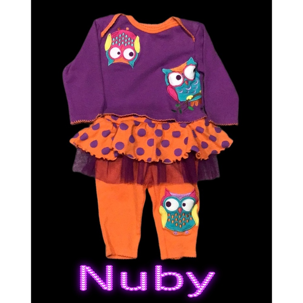 NUBY 2-Piece Cotton Set, Size‎ 12 Months